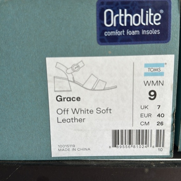 TOMS brand Grace Sandal NWT from boutique liquidation! - Picture 6 of 6